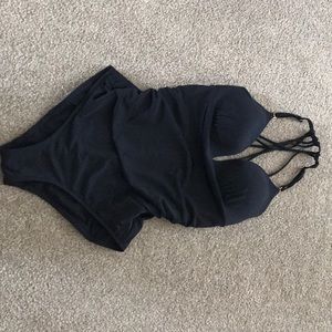 One piece bathing suit